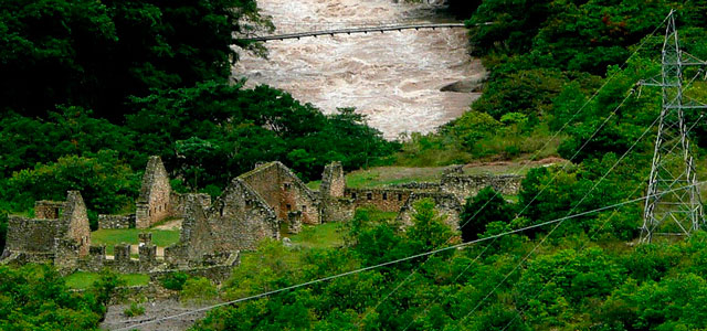 ruta de camino inca Chachabamba ruta de camino inca