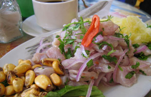 Ceviche a la peruana