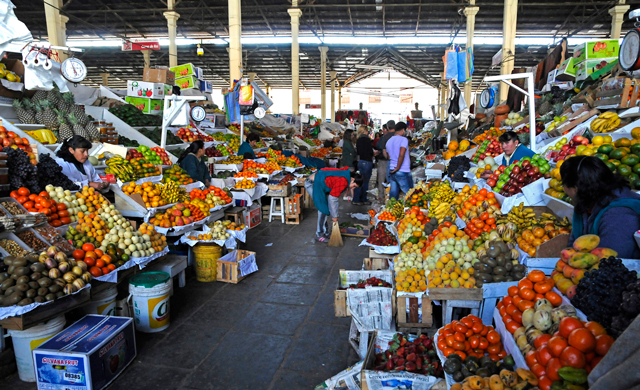  San Pedro Market, a must stop if you arrive in Cusco 