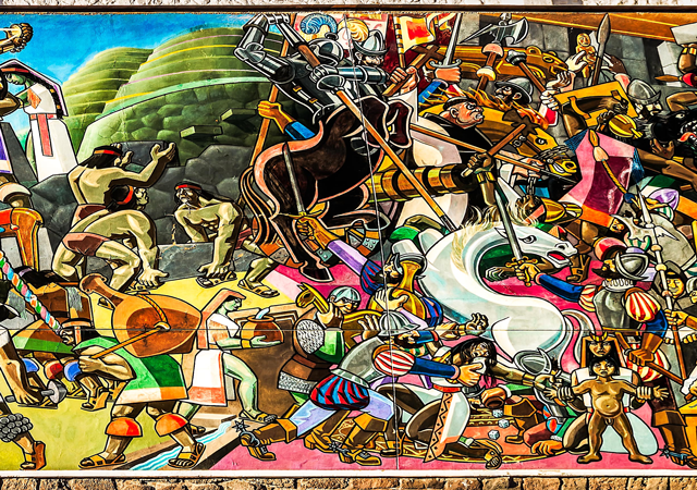 Conoce el Gran mural de la Historia de Cusco