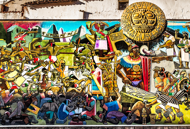 Conoce el Gran mural de la Historia de Cusco