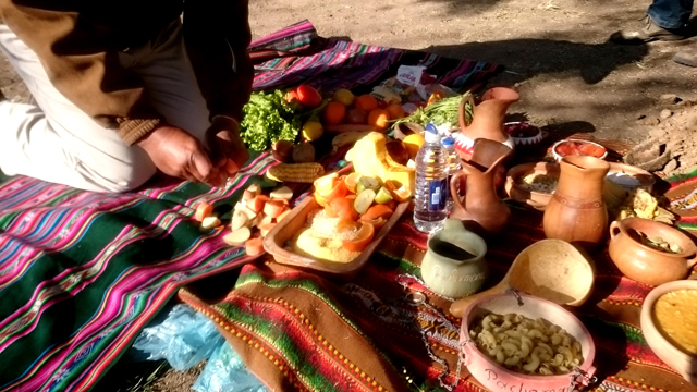  Ofrenda a la Pachamama 