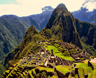 Atardecer de Machu Picchu Atardecer de Machu Picchu