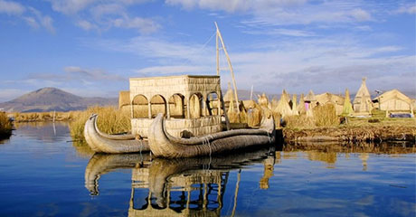 Isla los Uros Lago Titicaca